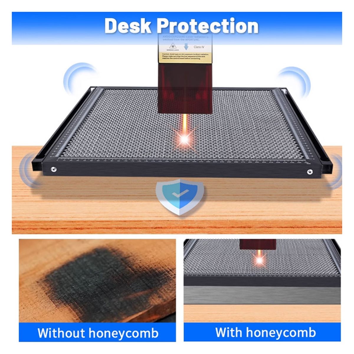 Honeycomb Laser Bed - Tavolo a nido d'ape per incisore