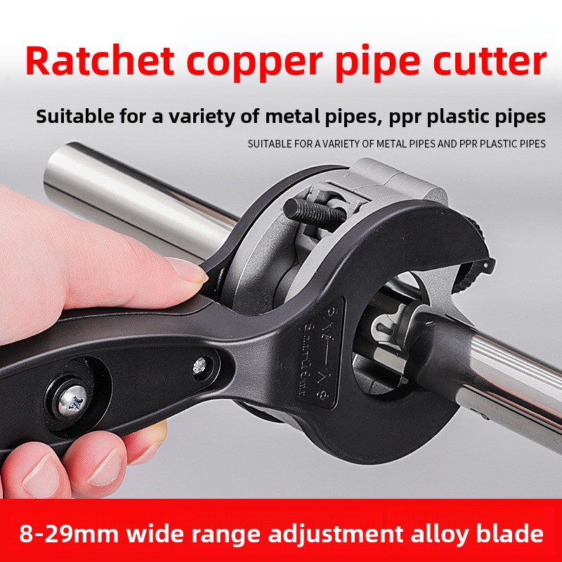 Laser Tube Replacement - Tagliatubi a cricchetto 8-29mm regolabile per
