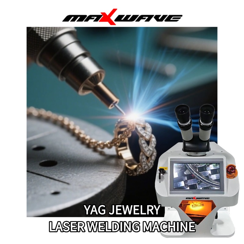 Industrial Yag Laser - Saldatrice Laser YAG Professionale MAXWAVE 200W