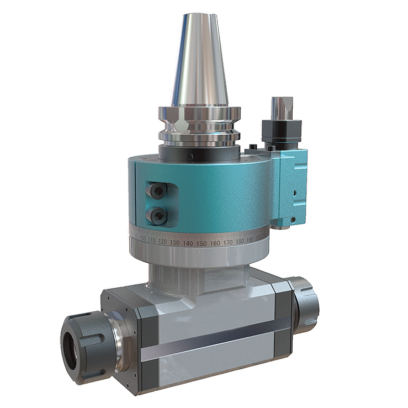 Cnc Milling Machine - Testa di fresatura ad angolo retto