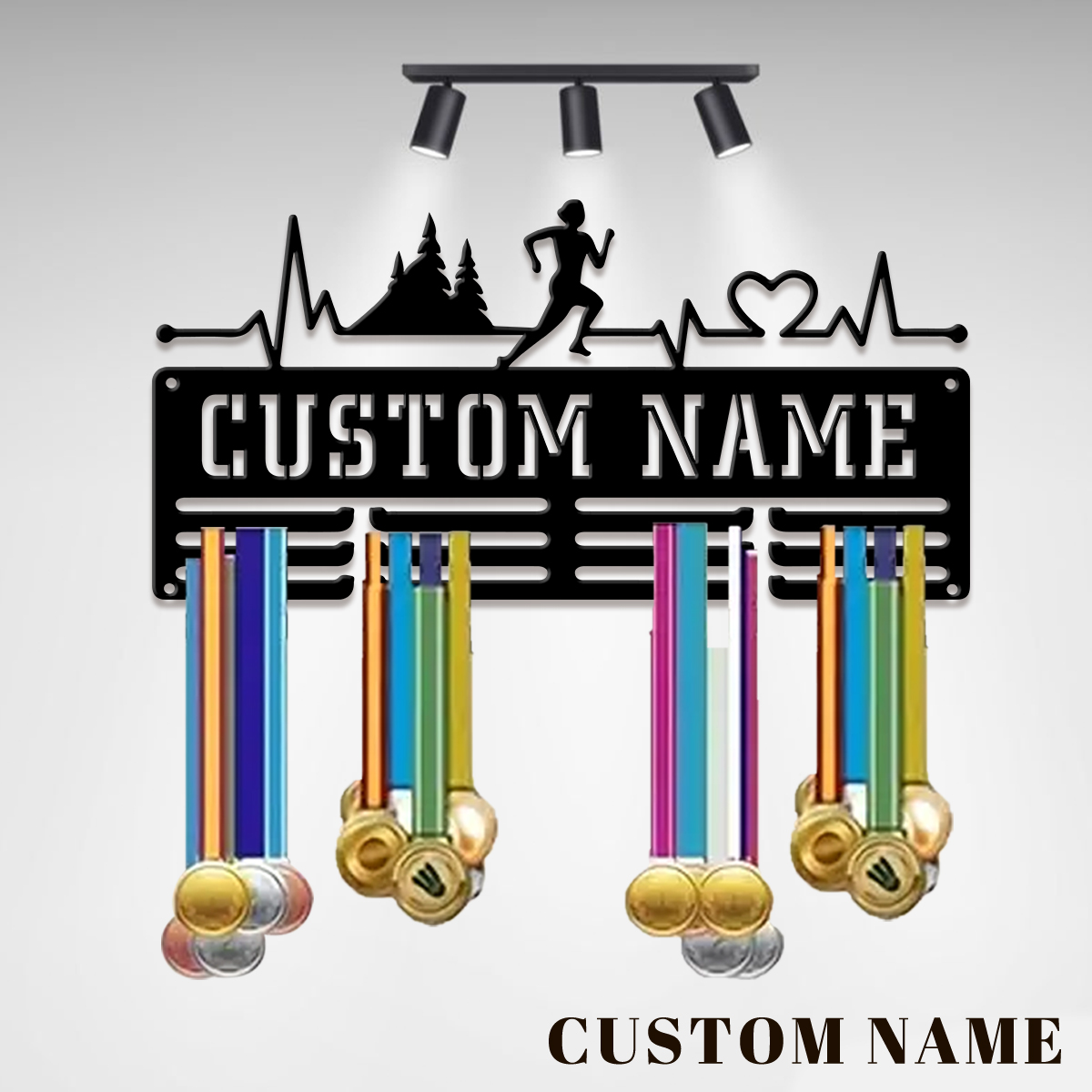 Industrial Laser Power - Espositore Personalizzato per Medaglie Sportive in