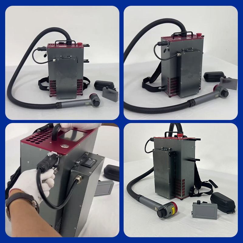 Industrial Laser Rust Removal Machine Price - Zaino Tipo portatile Pulitore laser portatile