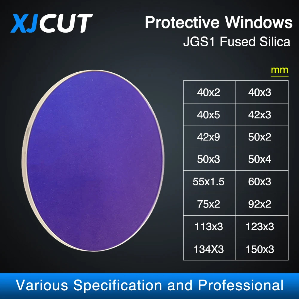 Industrial Laser Head - XJCUT Finestre protettive laser a fibra