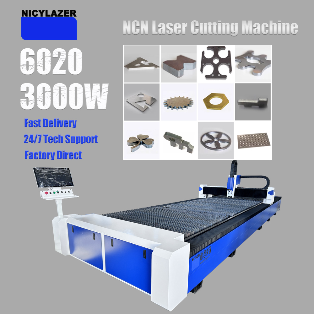 Industrial Laser Metal Cutter - Macchina da Taglio Laser a Fibra