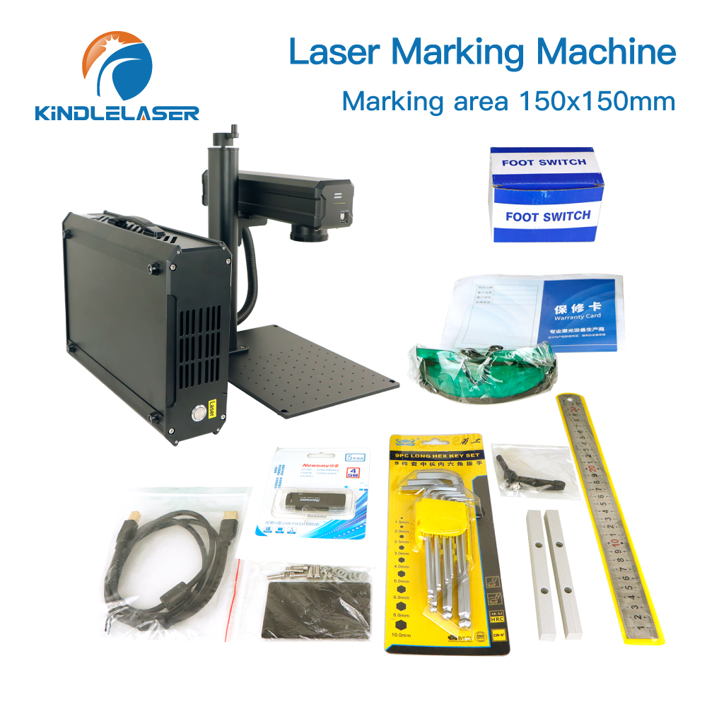 Industrial Laser Engraving Machine For Metal - Kindlelaser S5 20W 30W Macchina per