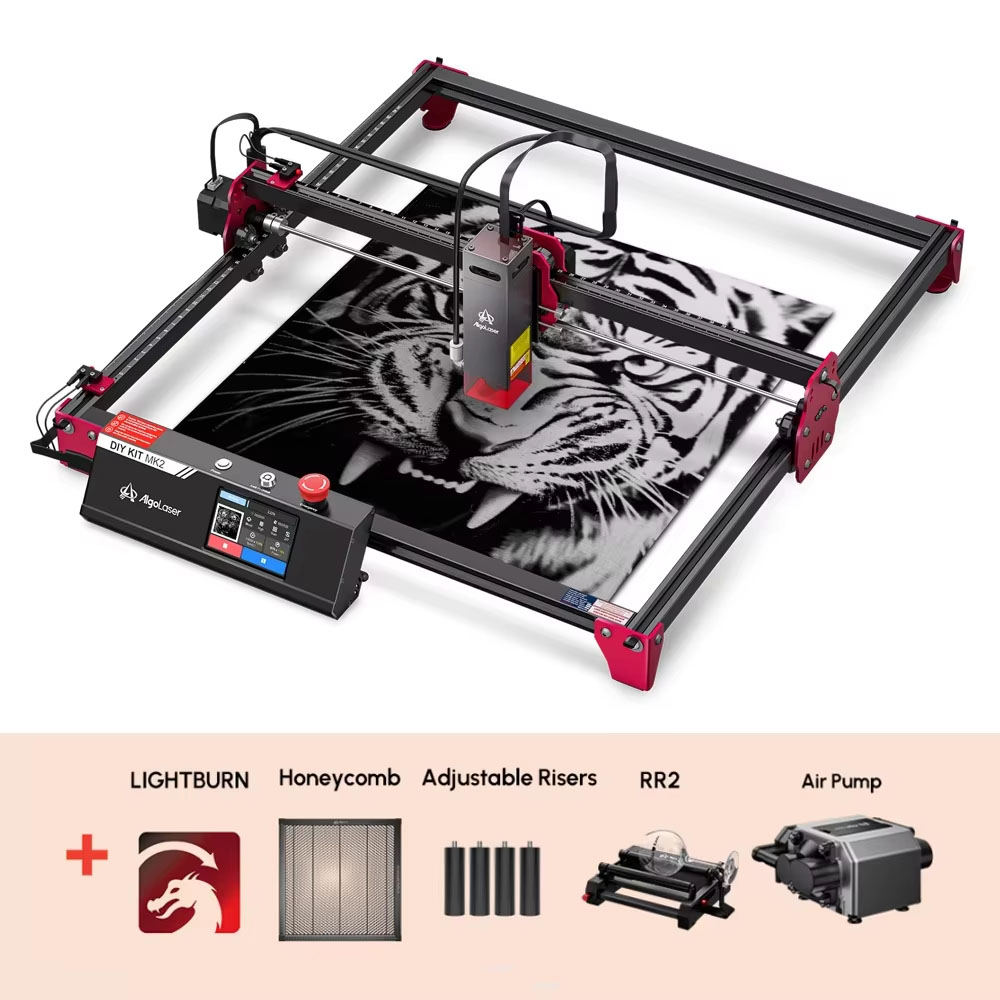 Industrial Laser Etching Machine - Algolaser DIY KIT MK2 40*43cm Macchina