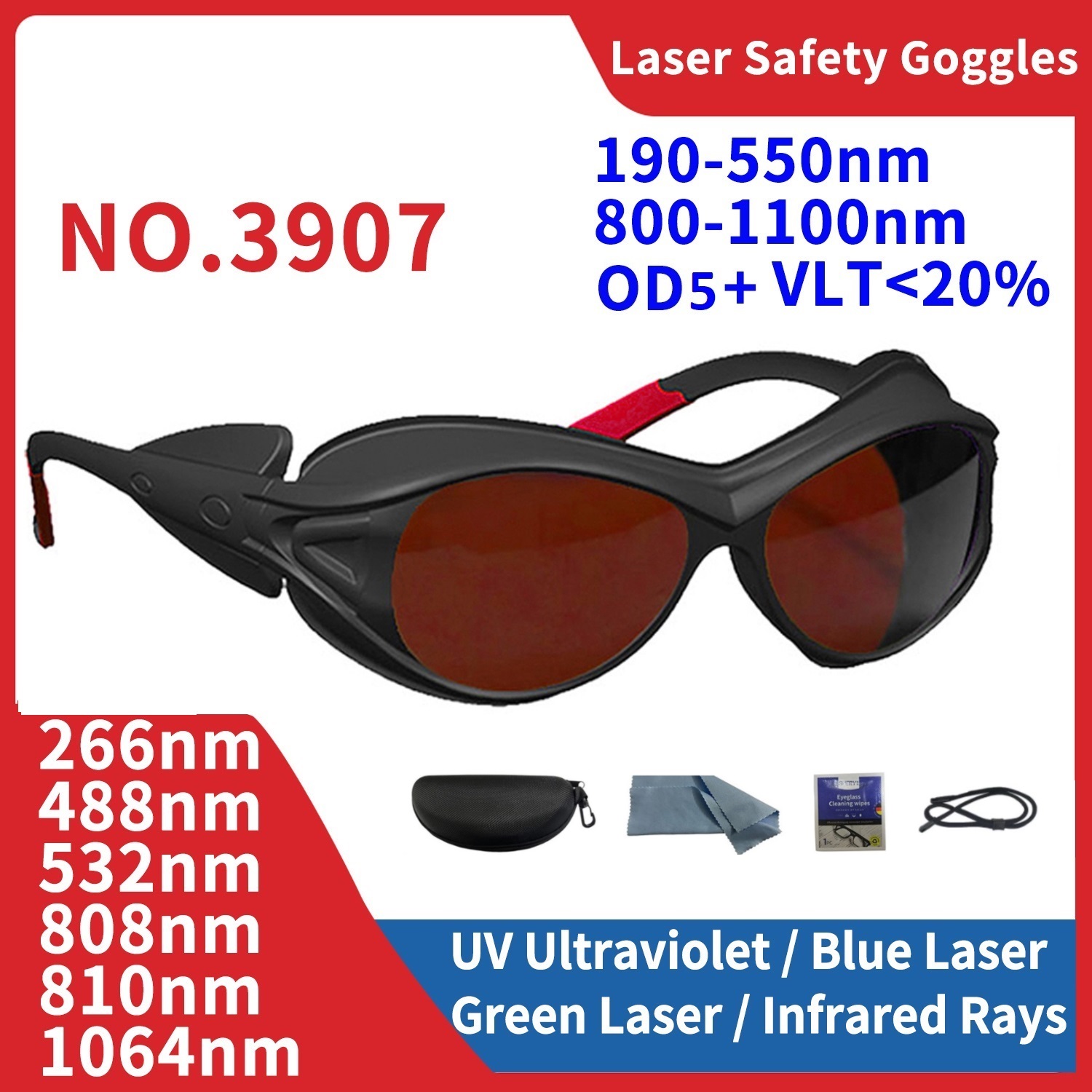 Industrial Yag Laser - Occhiali laser Occhiali protettivi Sicurezza industriale