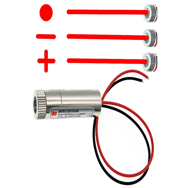 650nm 5mW Red Point / Line / C - Industrial Laser Head recensione e prezzo