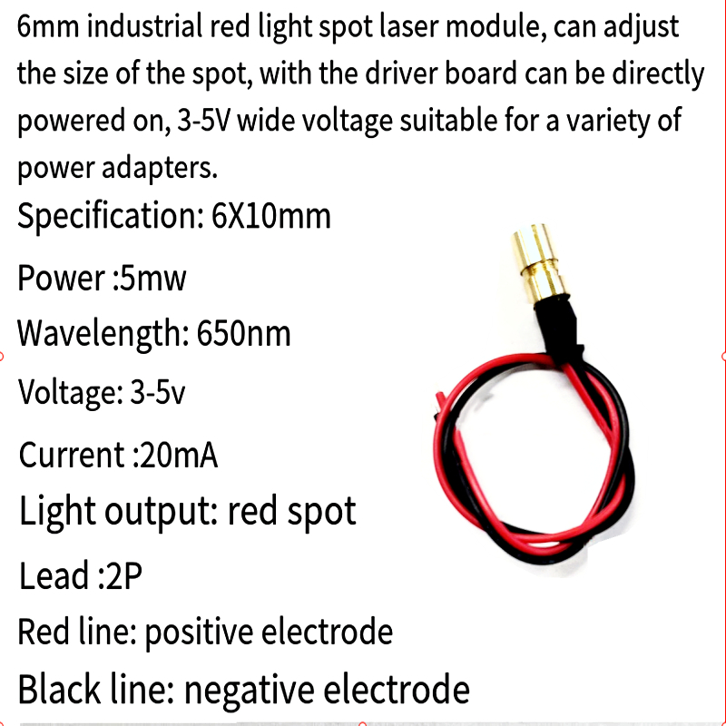 Modulo laser industriale da 6  - Industrial Laser Head recensione e prezzo
