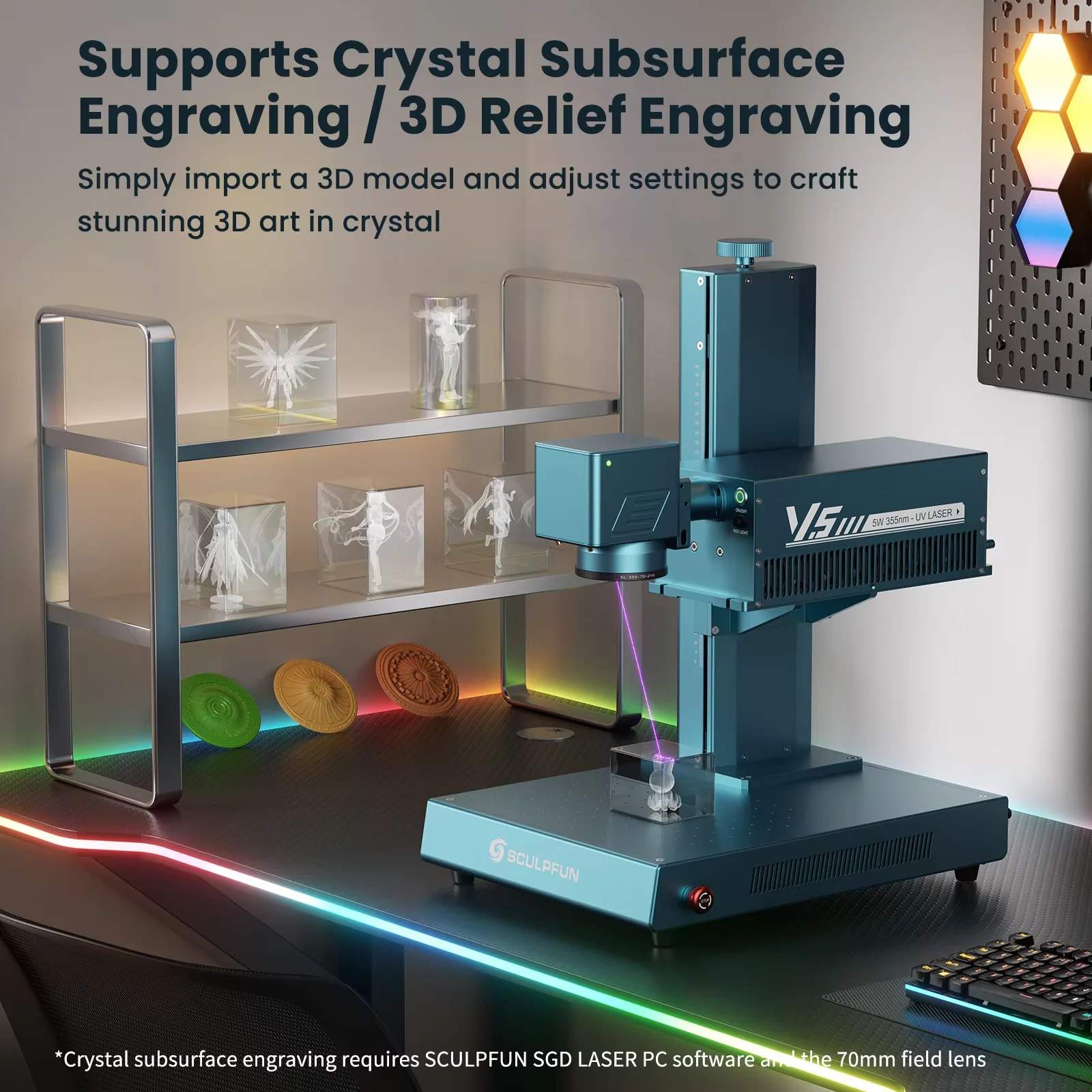 Incisore laser UV SCULPFUN V5  - Industrial Uv Laser recensione e prezzo
