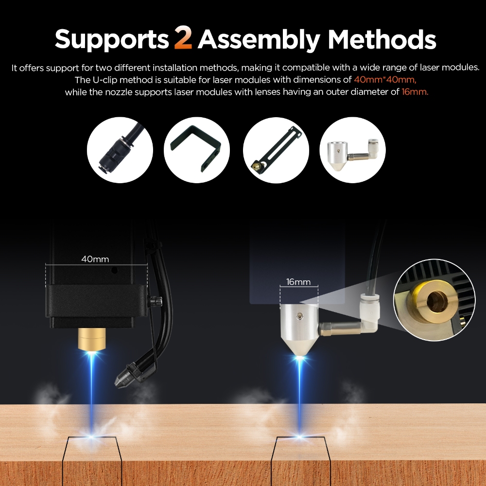 Pompa di assistenza ad aria la - Industrial Laser Engraver recensione e prezzo