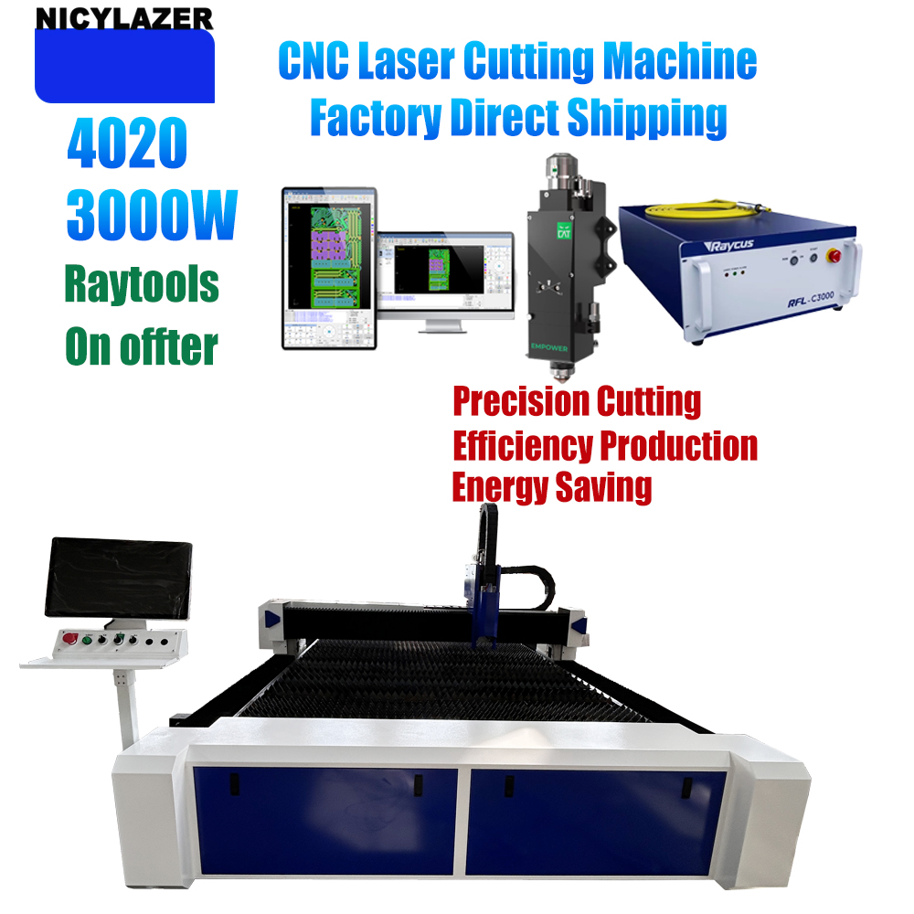 NICYLAZER CNC 3000W 4020 Macch - Industrial Laser Metal Cutter recensione e prezzo
