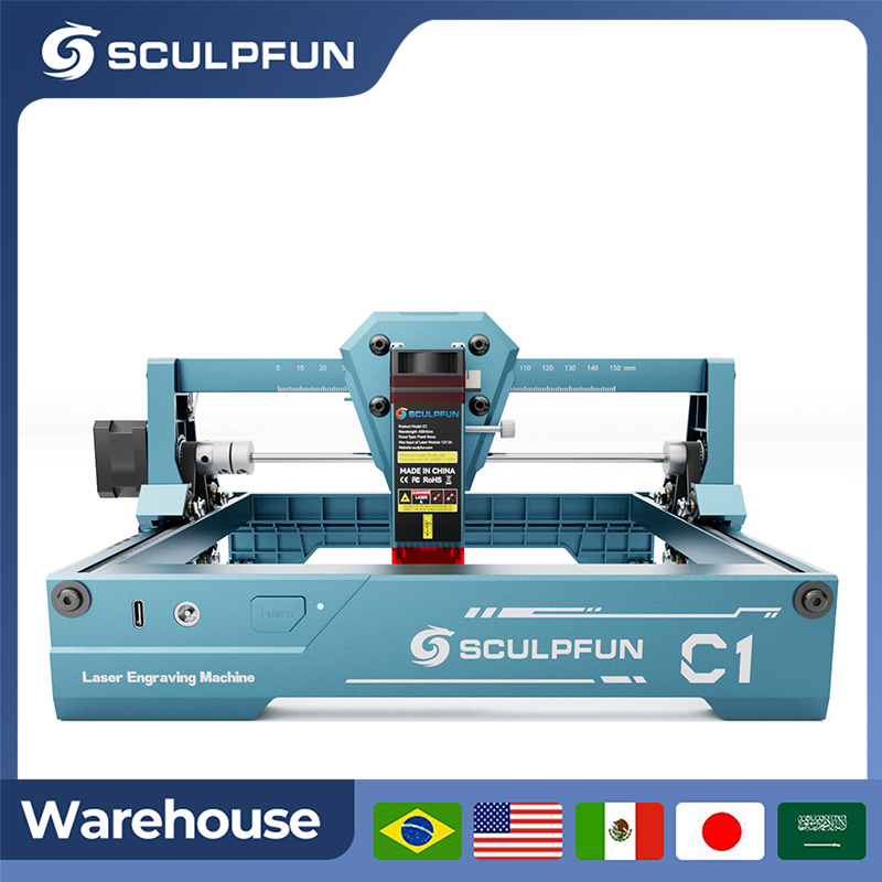 Sculpfun 3W C1 Mini Incisore L - Industrial Laser Engraver recensione e prezzo