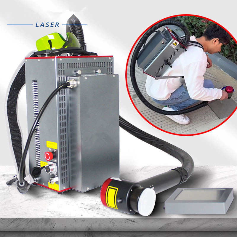 Zaino Tipo portatile Pulitore  - Industrial Laser Rust Removal Machine Price recensione e prezzo