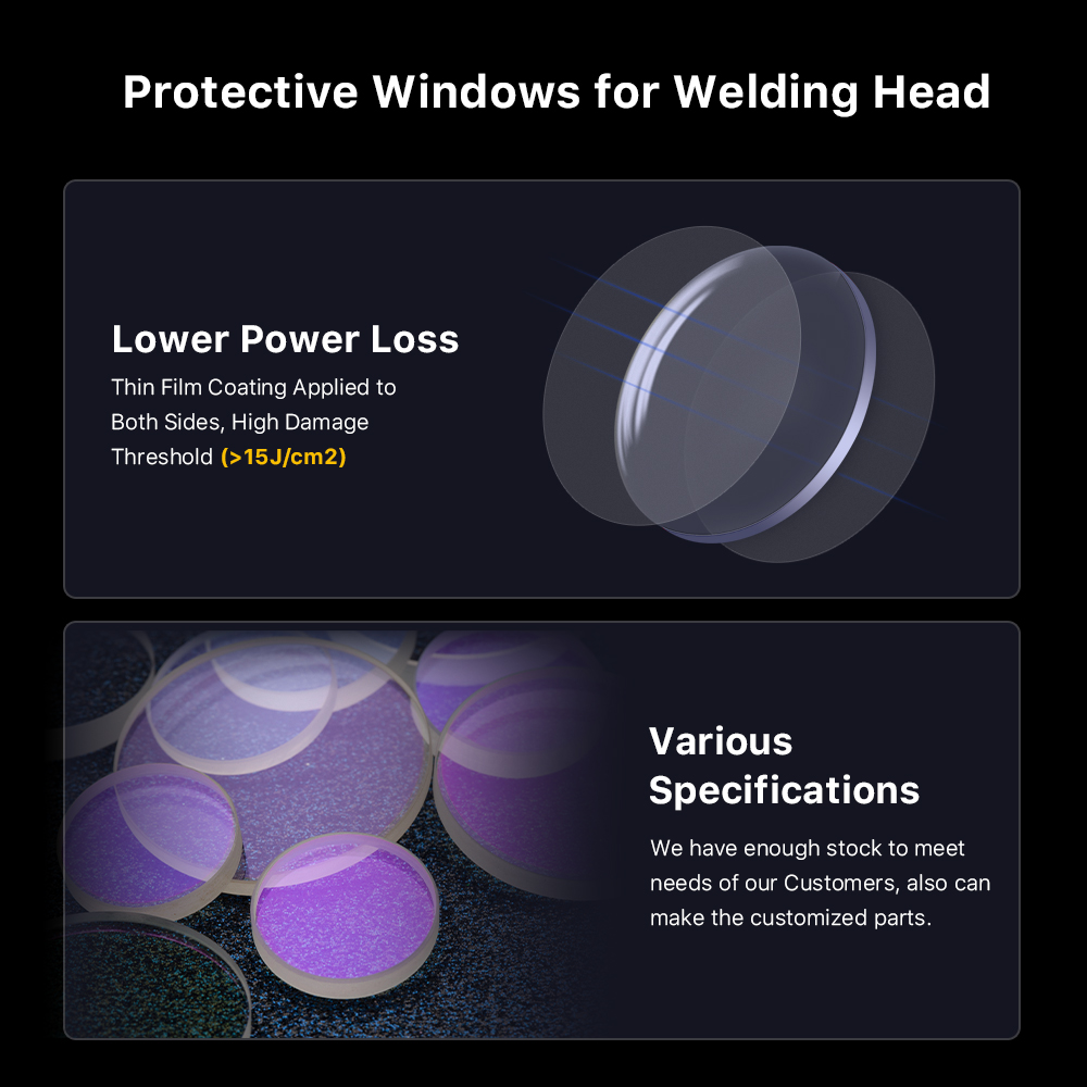 1/10/50/100PCS Finestre protet - Industrial Laser Head recensione e prezzo