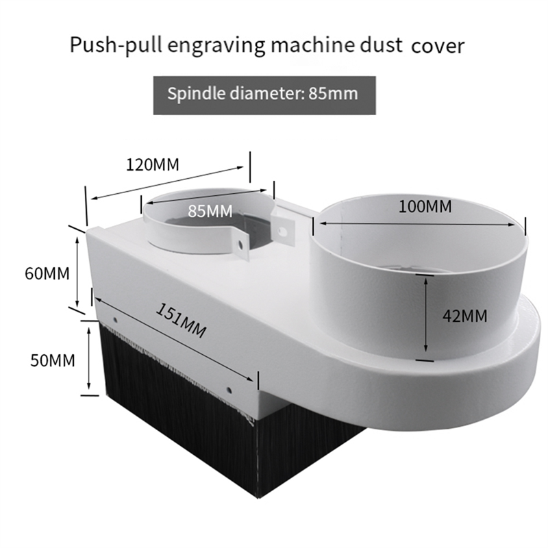 Router CNC Collettore di polve - Dust Shoe Cnc recensione e prezzo