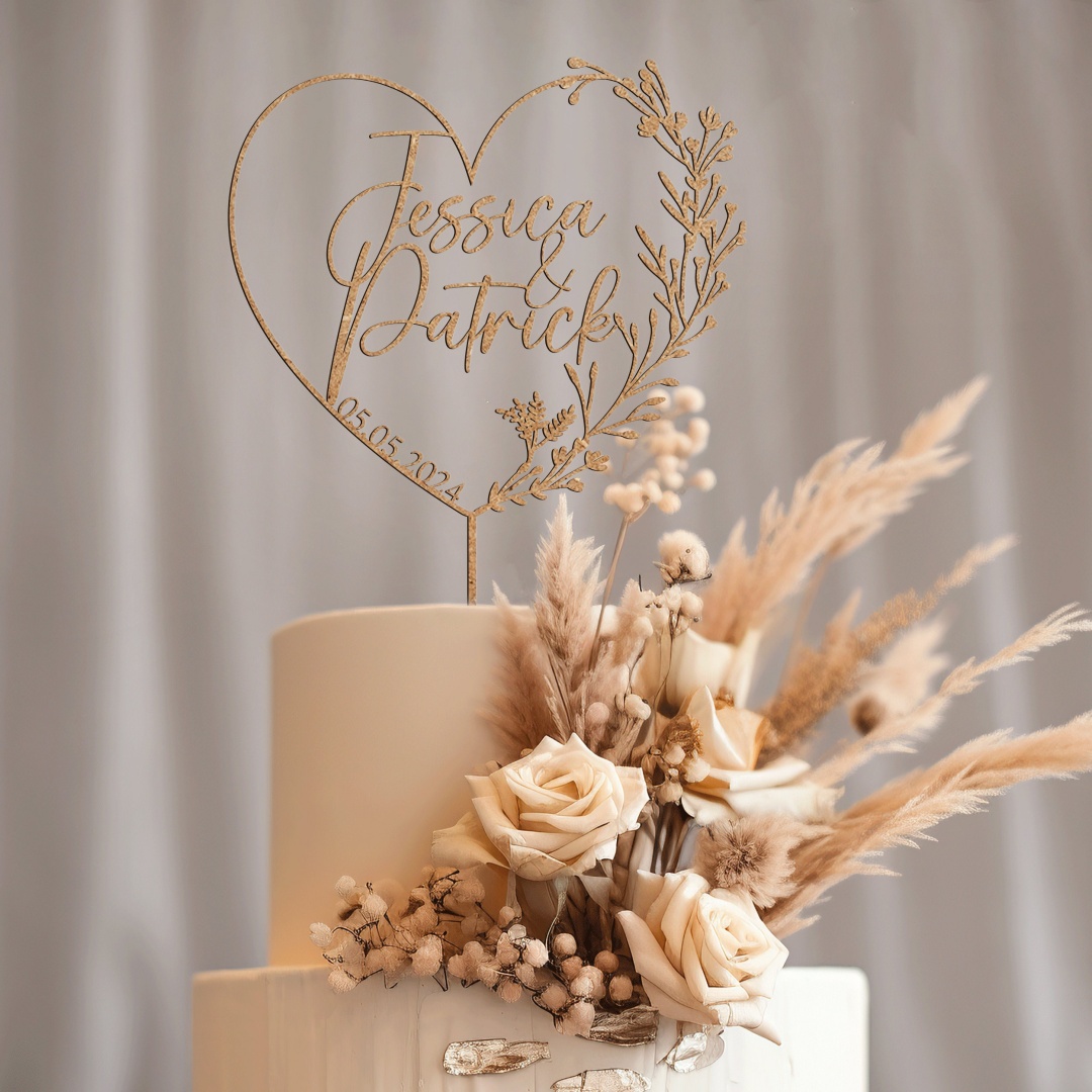 Topper per torta dorato con cu - Industrial Laser Power recensione e prezzo