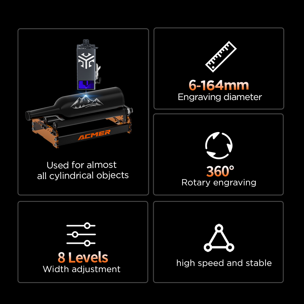 Rullo rotante laser ACMER M3 3 - Industrial Laser Equipment recensione e prezzo