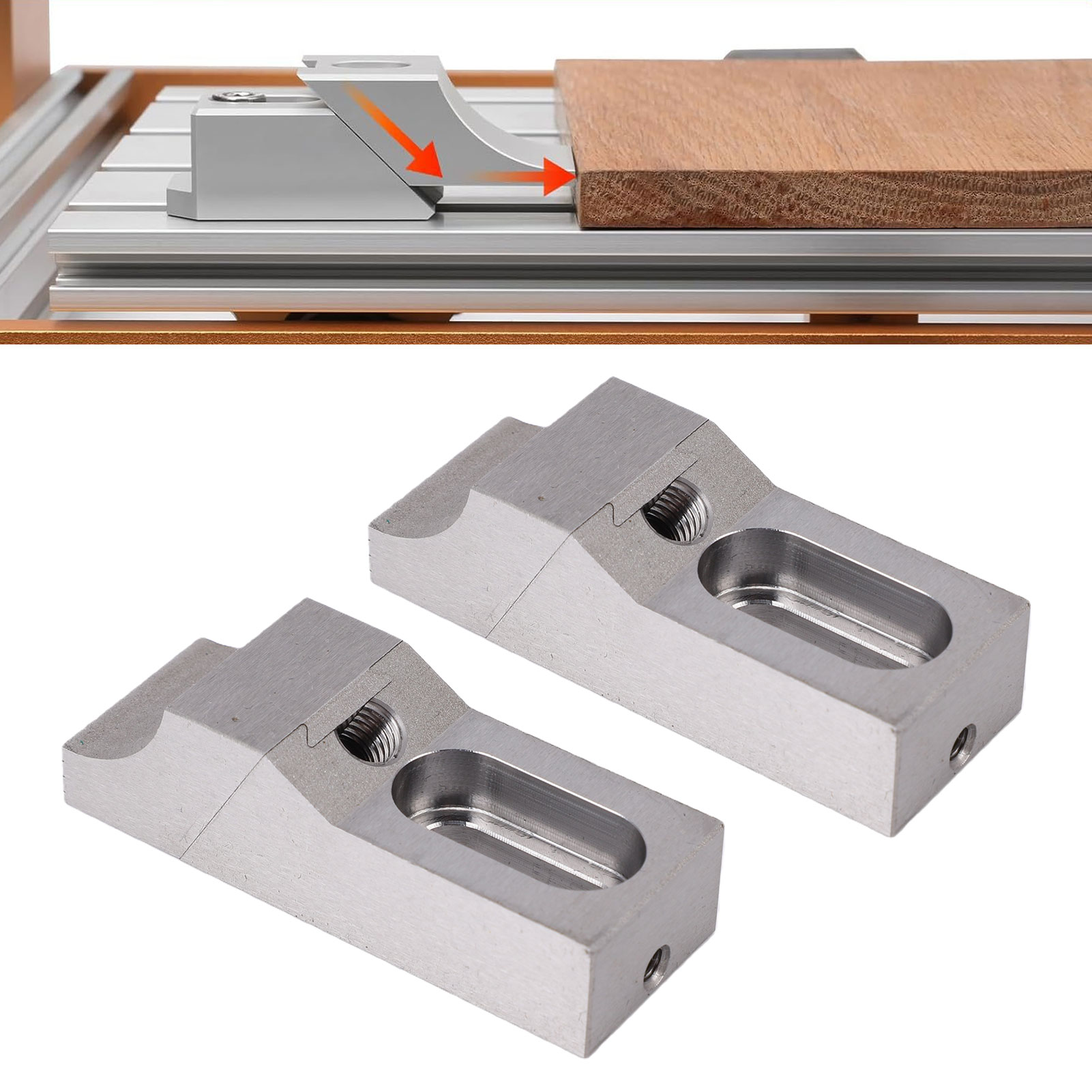 2 morsetti laterali S136H in a - Cnc Milling Machine recensione e prezzo