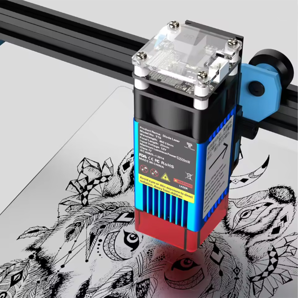 TwoTrees TTS-55 Pro/TTS-10 Pro - Industrial Laser Engraver recensione e prezzo