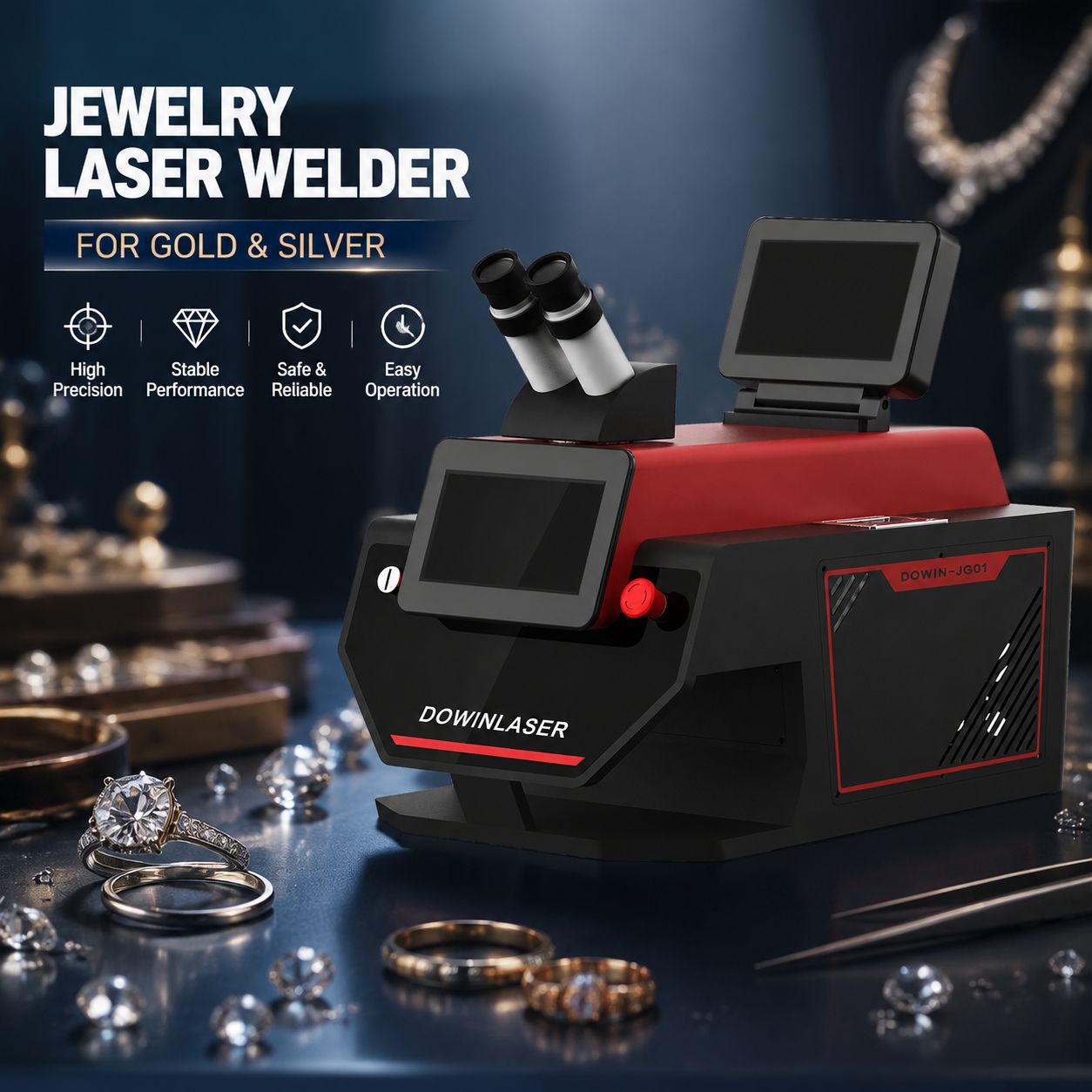 Saldatrice Laser per Gioielli  - Industrial Yag Laser recensione e prezzo