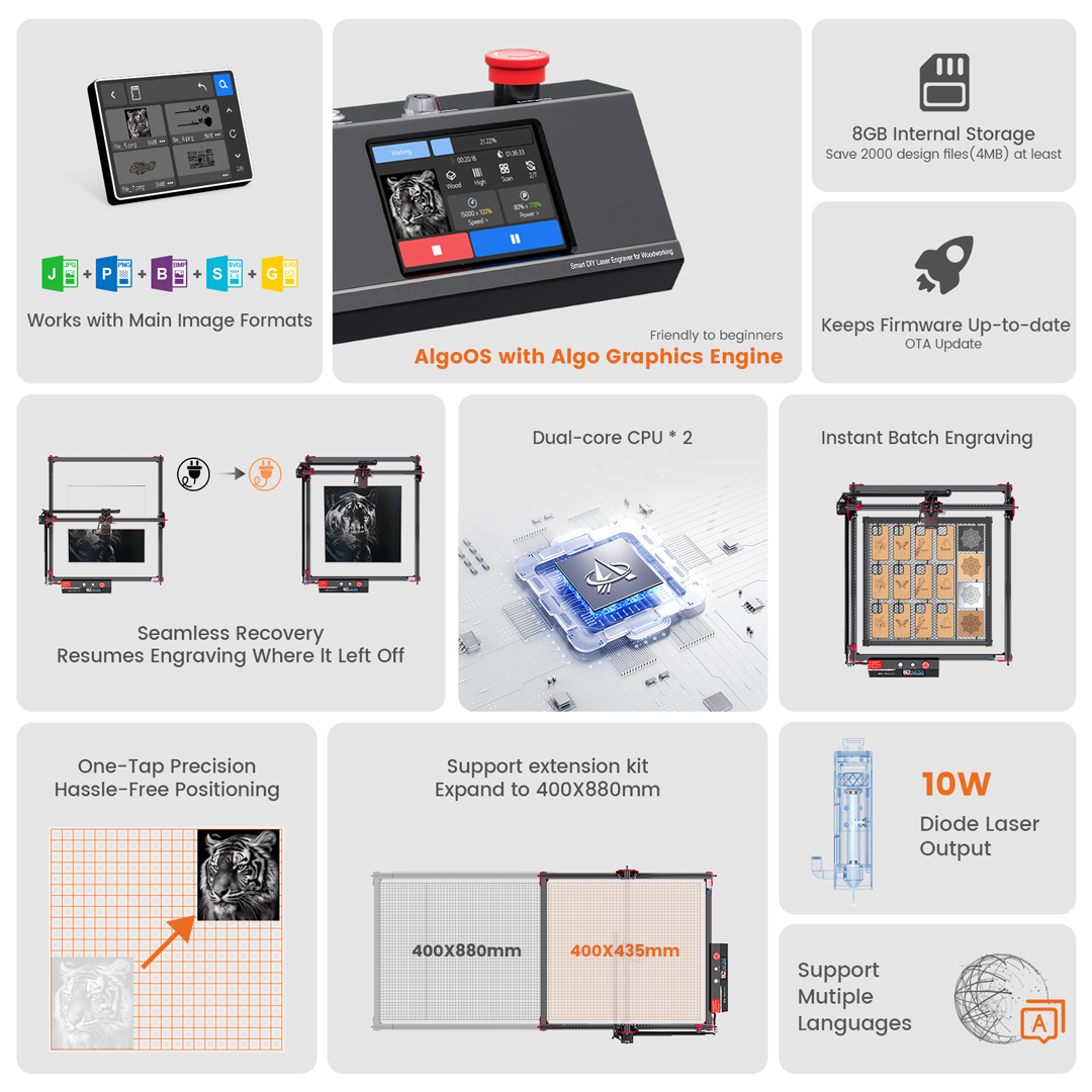 AlgoLaser KIT FAI DA TE MK2 In - Industrial Laser Equipment recensione e prezzo